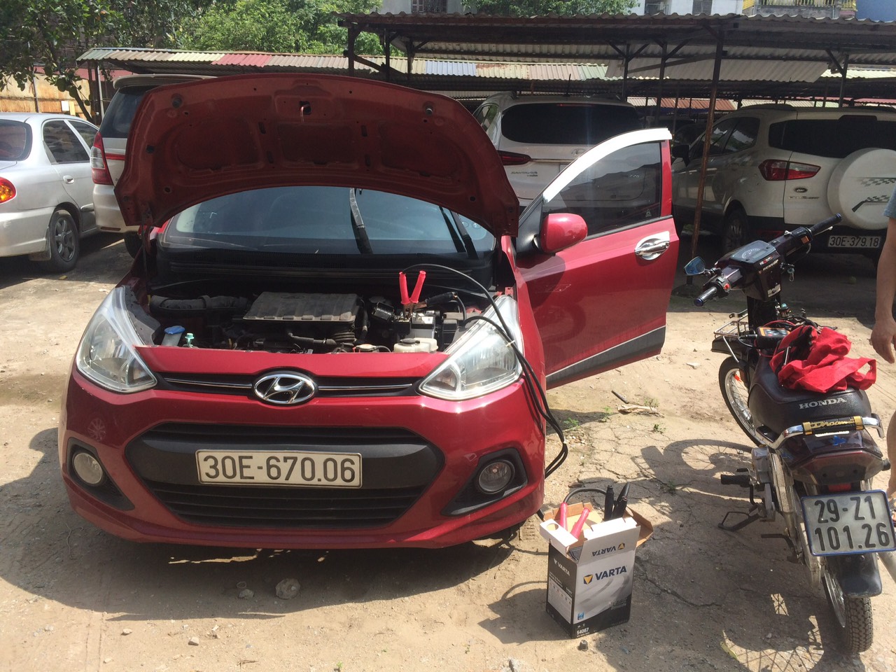 Cứu hô ắc quy tại Từ Sơn