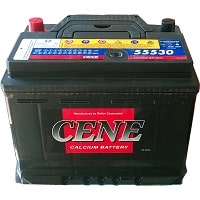 Ắc quy CENE DIN 55530/65 (12V - 55AH)