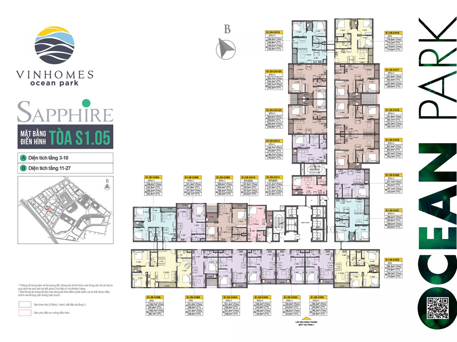S1.05 The Sapphire 1 Vinhomes Ocean Park cứu hộ ắc quy
