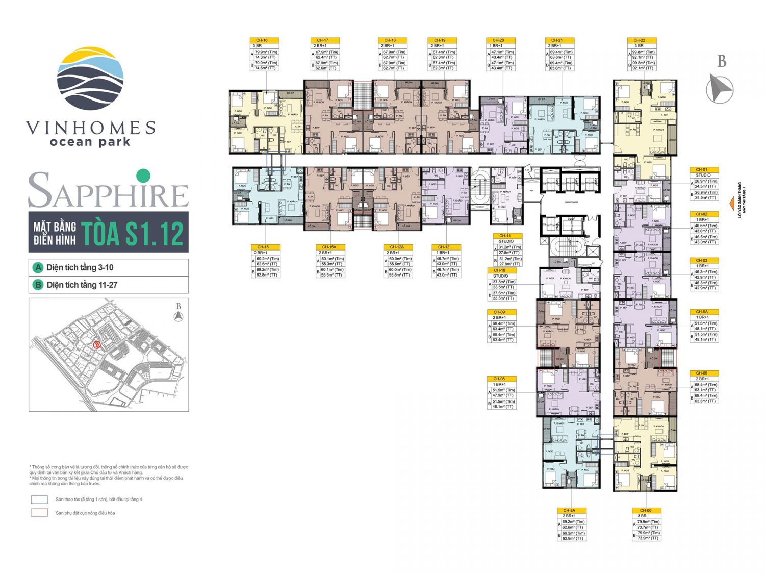 S1.12 The Sapphire 1 Vinhomes Ocean Park cứu hộ ắc quy
