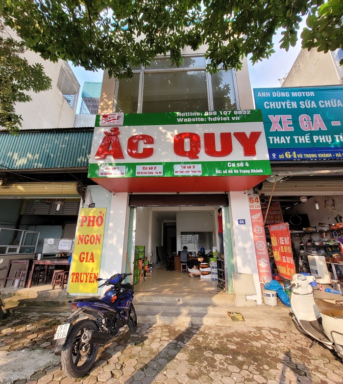 Địa chỉ 4 : 66 Vũ Trọng Khánh - Hà Đông - Hà Nội.